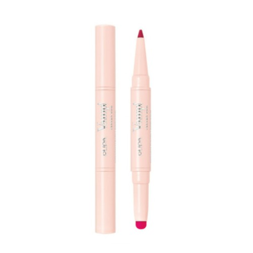 احمر شفاه مزدوج Lip Contouring Pencil & Shiny Lipstick