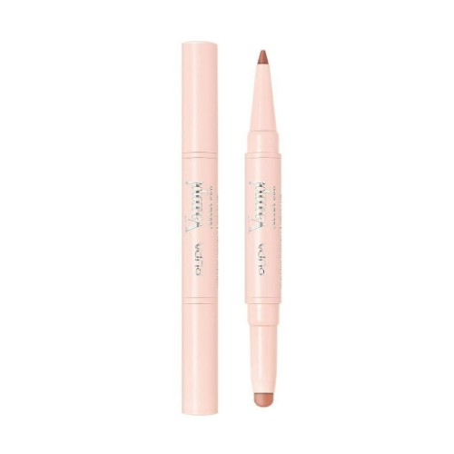 احمر شفاه مزدوج Lip Contouring Pencil & Shiny Lipstick
