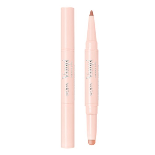احمر شفاه مزدوج Lip Contouring Pencil & Shiny Lipstick