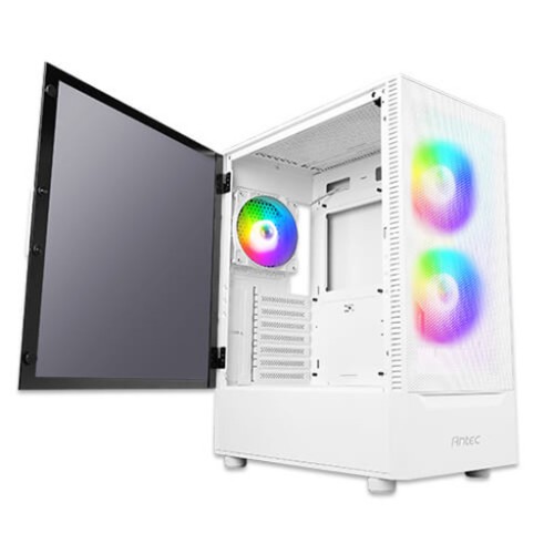 كيس كمبيوتر ان اكس 410  NX410 White PC Case