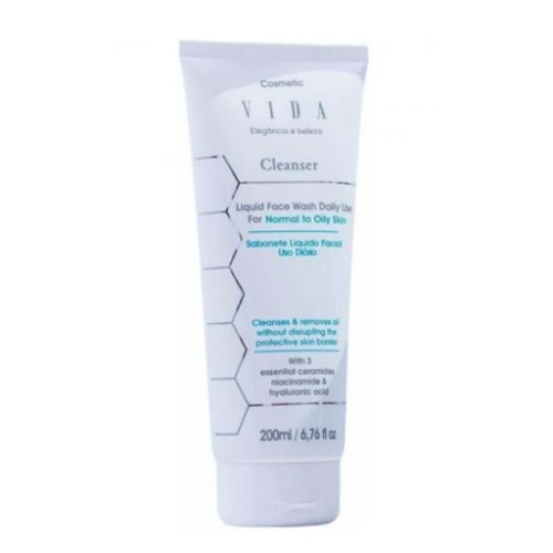 غسول وجه بحمض الهيالورنيك و النياسيناميد Cleancer With Niacinamide & Hyaluronic Acid