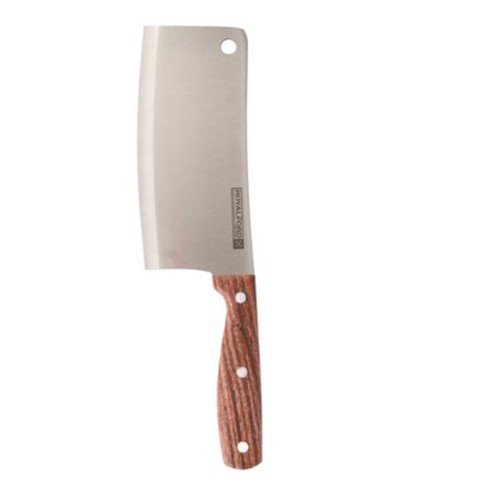 سكين لتقطيع اللحم 15.24 سم Cleaver Knife with Wooden Handle