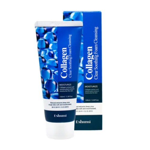 غسول رغوي بالكولاجين للوجه  Collagen Clear Soothing Foam Cleansing