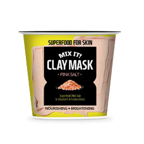 ماسك للوجه بخلاصة الملح الوردي Clay Mask Pink Salt