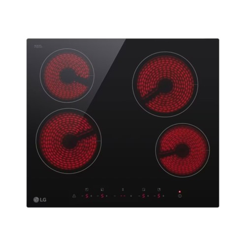 طباخ كهربائي منضدي زجاجي مدمج Electric Radiant Hob