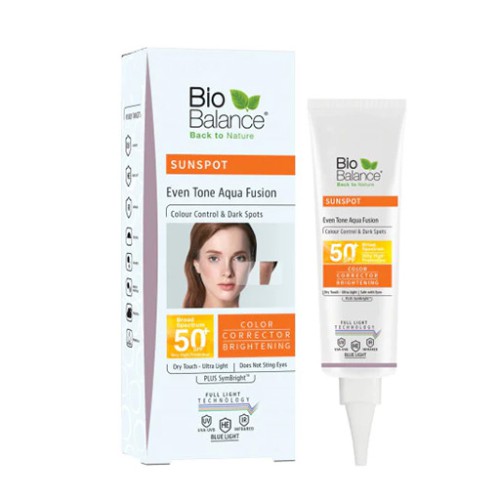  واقي شمس Bio Balance Dry Touch Sunspot Even Tone Aqua Fusion With SPF 50