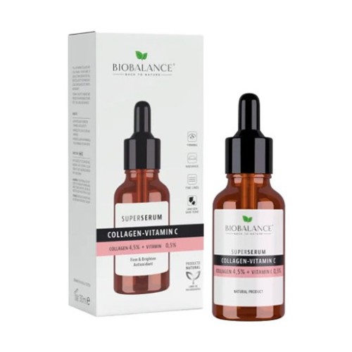 سيروم الكولاجين وفيتامين C للبشرة Bio Balance Collagen - Vitamin C Serum 