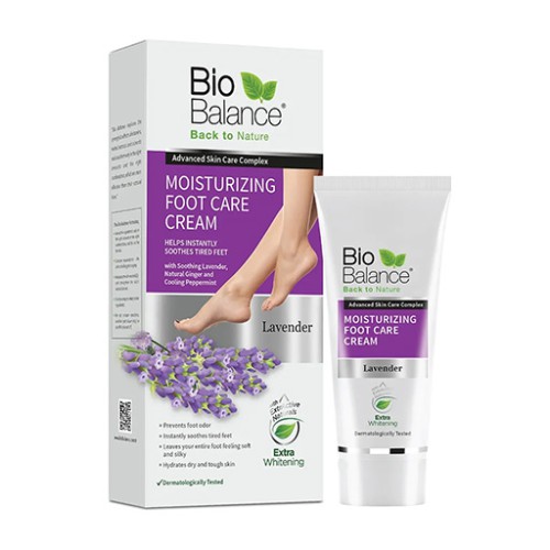 كريم مرطب للقدم باللافندر Bio Balance Lavender Moisturizing Foot & Leg Cream 