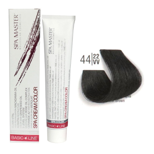 صبغة شعر لون بني بنفسجي قوي  Hair Colour Cream - Intensive Voilet Brown