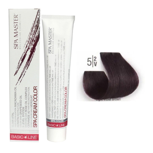 صبغة شعر لون بني بنفسجي فاتح Hair Colour Cream- Light Voilet Brown