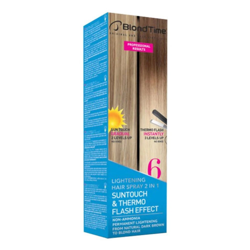 بخاخ تفتيح لون الشعر خالي من الامونيا  6 Bleaching Hair Spray 2 in 1