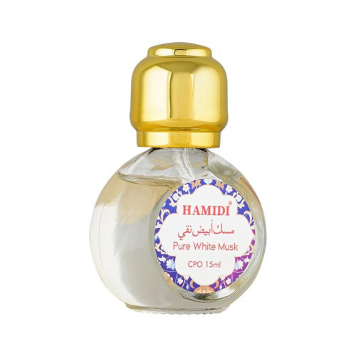 حميدي مسك أبيض نقي الزيتي للنساء Pure White Women's Perfume Oil  Misk 