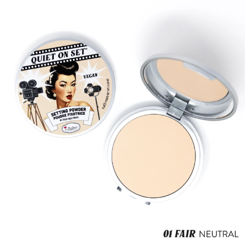 بودرة وجه مضغوطة Quiet on set setting powder
