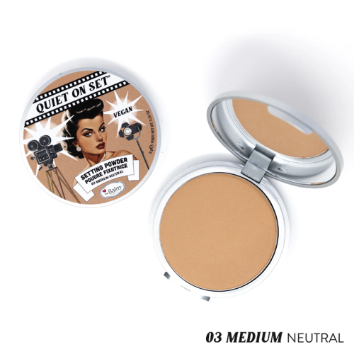 بودرة وجه مضغوطة Quiet on set setting powder