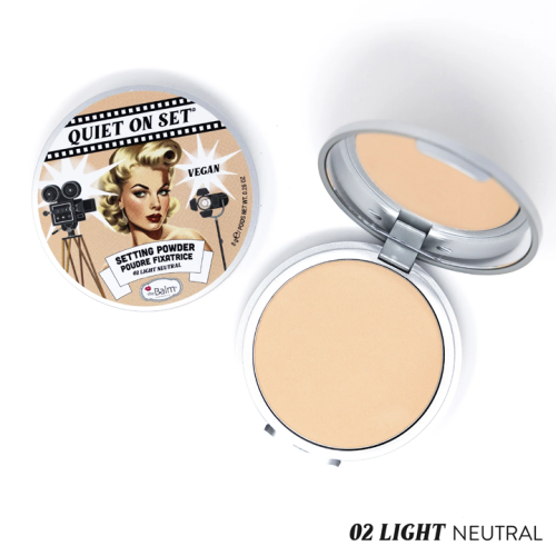 بودرة وجه مضغوطة Quiet on set setting powder