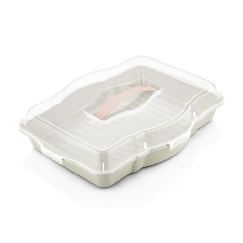حافظة متعددة الاستعمالات 3 في 1 3In 1 Trio Cake Saver Box