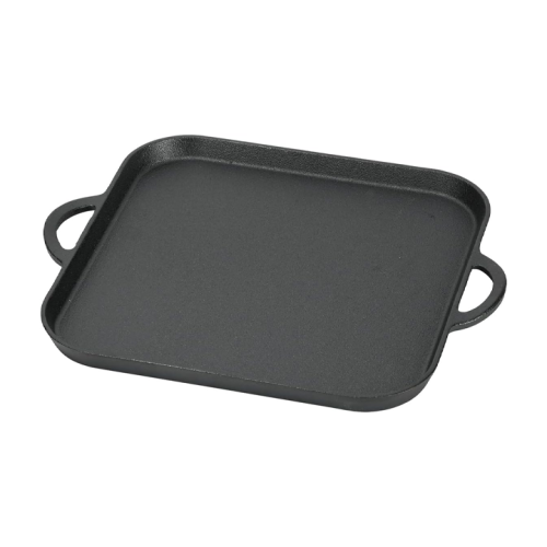 مقلاة وصينية فرن من حديد الزهر Iron Casting Square Plate 