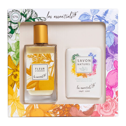 سيت عطر اورنج بلوسم + صابونة للنساء L'Office Des Parfums  Orange Blossom Essentials Set