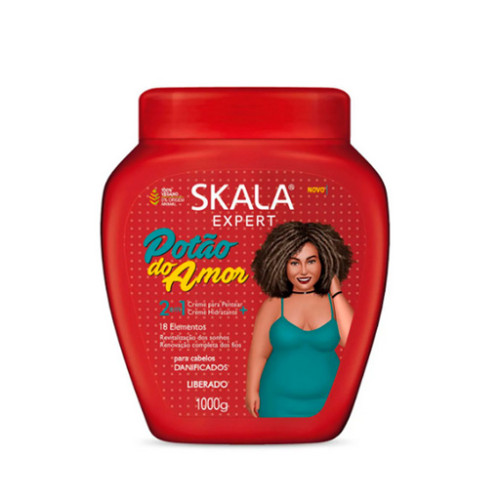 كريم مرطب ومعالج للشعر الكيرلي Expert Cream of Love Potao do Amor