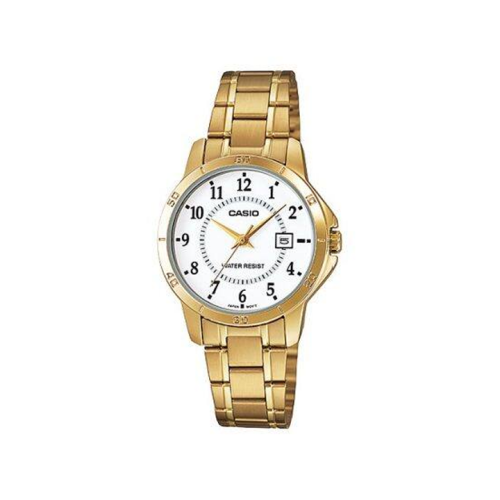 ساعة رجالية 41.5 ملم Casio Men's Stainless Steel Watch