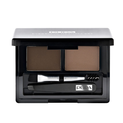 باليت للحواجب مع فرشة وملقط Eyebrow Design Set