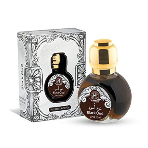 مسك عود اسود لكلا الجنسين Black Oud Men's Perfume Oil Misk 