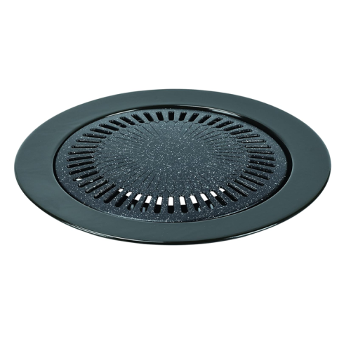 صحن الشواء 33 سم Marble Diamond Coat Round Yakiniku Grill 