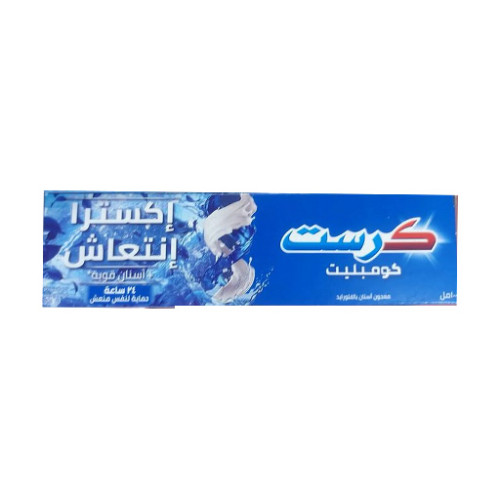 معجون اسنان وغسول فم بالفلورايد ورائحة النعناع المنعش Fluoride With Fresh Mint Toothpaste + Mouthwash 100 ml 