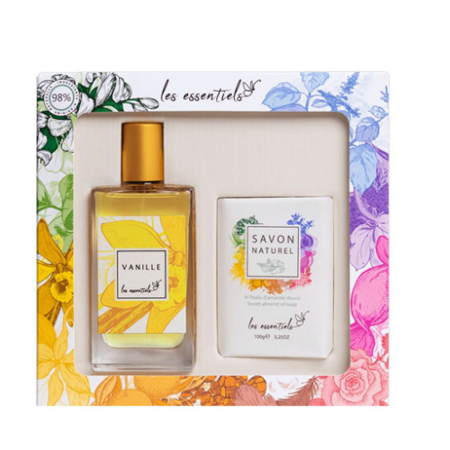 سيت عطر فانيلا + صابونة للنساء   L'Office Des Parfums Vanille Essentials Set 