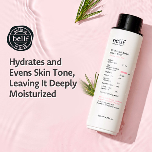 تونر بخلاصة عشبة بندق الساحرة  Witch Hazel Herbal Extract Toner 