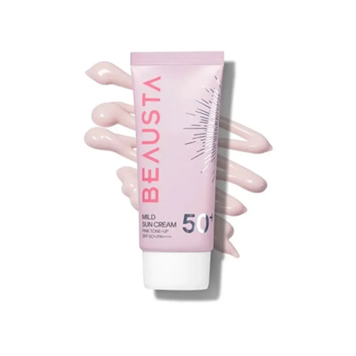 جل واقي شمس ملون 50 مل Pink Tone Up Mild Sunscreen 50+