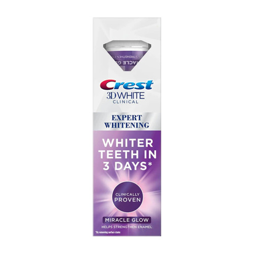 معجون اسنان لتبييض الاسنان  3D White Clinical Miracle Glow Expert Whitening Toothpaste 