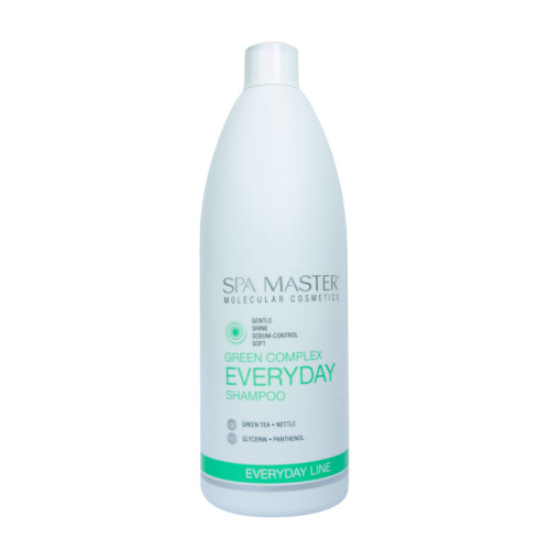 شامبو للشعر بالبانثينول Spa Master Everyday  Green Complex With Panthenol Shampoo