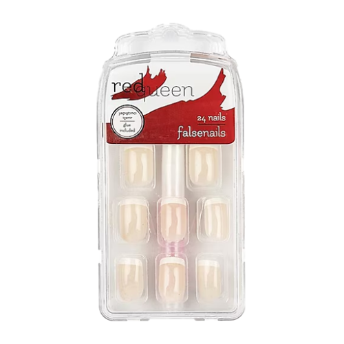 سيت أظافر اصطناعية 24 قطعة Red Queen False Nail 24 Pcs