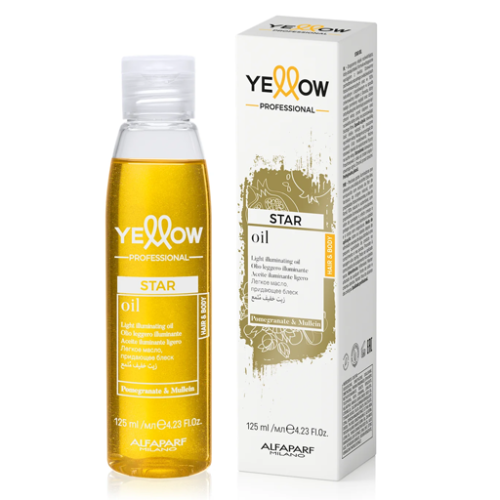 زيت خفيف ملمع للشعر Yellow Star Hair Oil
