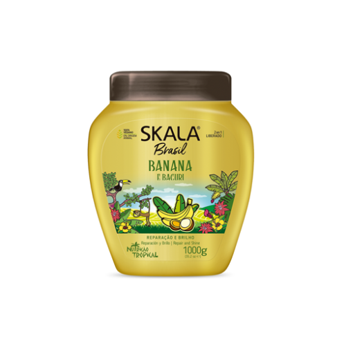 كريم للشعر بالموز وفاكهة الباكوري الاستوائية  Banana and Bacuri Cream