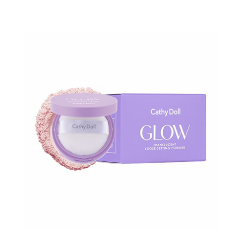 لوس باودر شفاف بلمعة خفيفة مثبت للمكياج Glow Translucent Loose Setting Powder