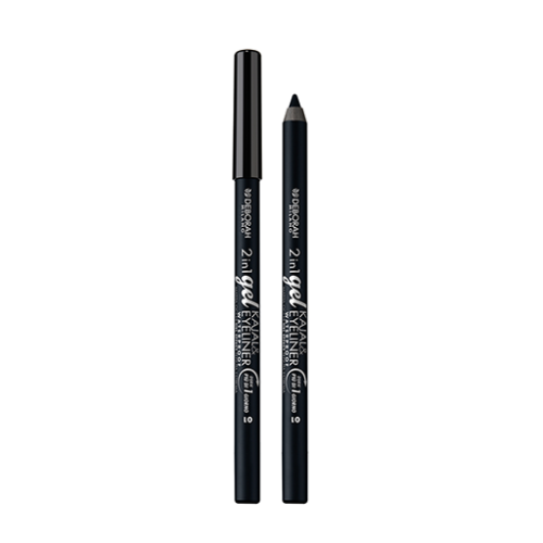 قلم كحل جل 2-in-1 Gel Kajal & Eyeliner Pencil