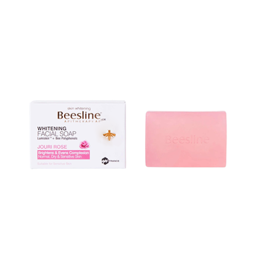 صابون تفتيح الوجه برائحة الورد الجوري Facial Whitening Facial Soap With Jouri Rose