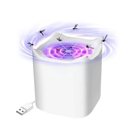 مصيدة ذباب إلكترونية محمولة للاستخدام الداخلي والخارجي Portable Electronic Fly Trap for Indoor and Outdoor Use