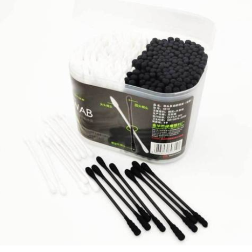اعواد قطنية مزدوجة الرأس لتنظيف الاذن 300 قطعة  Disposable Cotton Swabs Double Head 300 Pcs