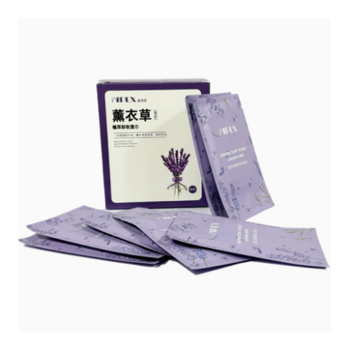 مناديل لإزالة المكياج بخلاصة اللافندر خالية من الكحول 30 قطعة Lavender Makeup Remover Wipes Alcohol-Free 30 Pcs