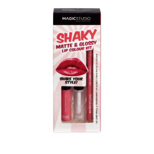 سيت احمر الشفاه  Matte and clossy lip colour kit