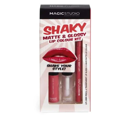 سيت احمر الشفاه  Matte and clossy lip colour kit