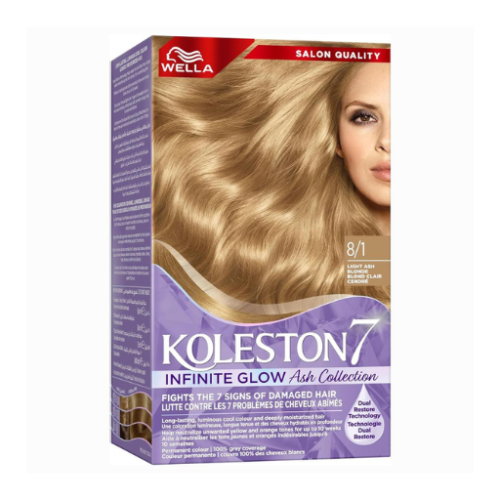صبغ شعر كوليستون - تدرجات اللون الأشقر الرمادي Koleston Hair Dye - Ash Blonde Shades