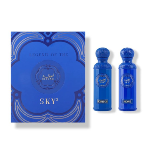 مجموعة ليجند أوف ذا سكاي بلو للرجال Legend of the Sky Blue Set for Men by Gissah