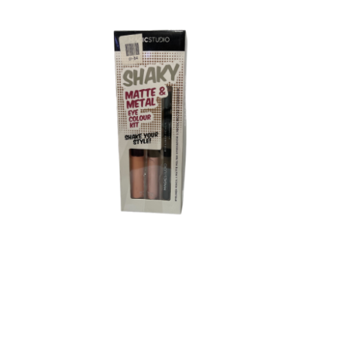 مجموعة ألوان العيون Shaky Matte & Metal Eye Colour Kit