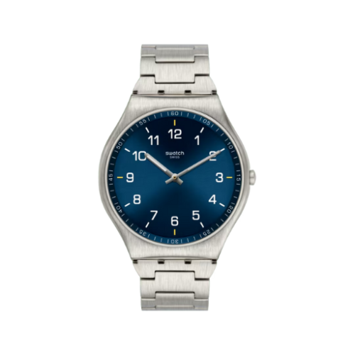 ساعة كوارتز رجالية  42 ملم  SKIN SUIT BLUE Quartz Men's Watch 42 mm