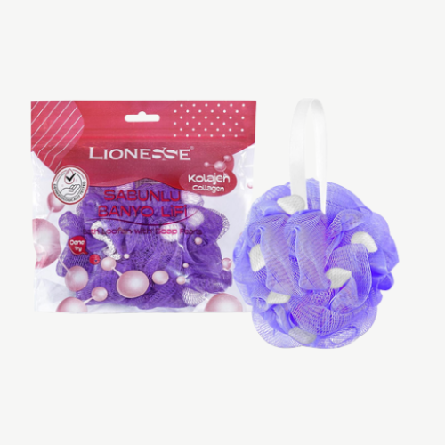 ليفة استحمام مع صابون Soap-Infused Bath Loofah