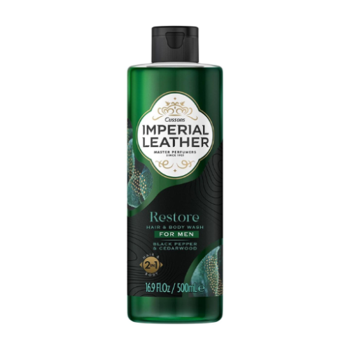 غسول الشعر والجسم Restore 2 in 1 Hair and Body Wash for Men 500 ml